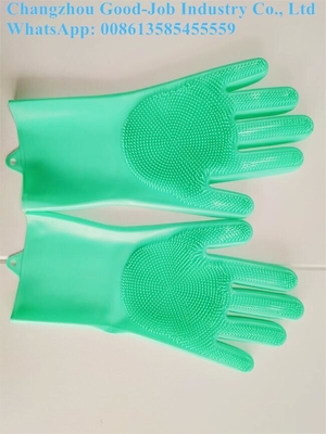 Silicone Food Grade Protective Work Gloves Dishwashing Scrubber Gloves 160g